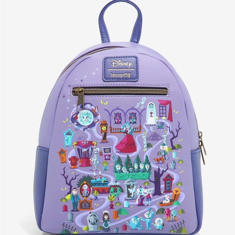 Loungefly Purple Disney Backpack